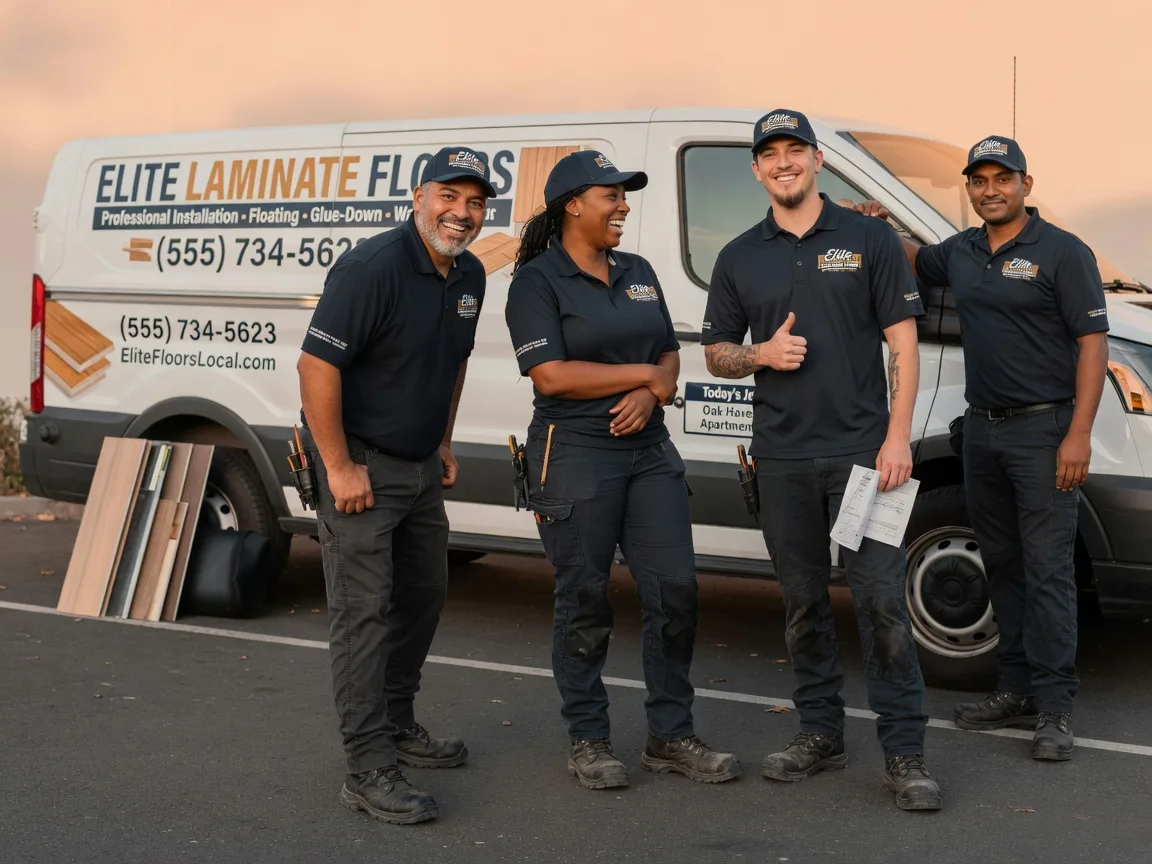Laminate flooring installation company in Underwood, IA